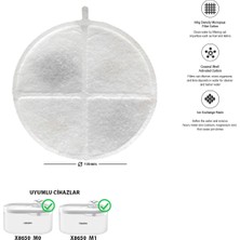 Feyza Design Aktif Karbon Yedek Filtre Xenon X8650 Su Pınarı Uyumlu 1 Adet