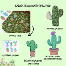 Katüs Temalı Aktivite Kutusu 18–36 Ay – Eğitici Duyusal Oyun & Motor Beceri Geliştirici Set