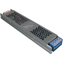 Pazarcan Ledx ALN-M1233 12 Volt 33 Amper 240X24X12MM Slim Metal Kasa Adaptör