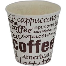 SHC4200 Karton Bardak 6.5 Oz Kullan At Çay Kahve Sıcak Kağıt Otomat Bardağı 50 Li 1 Paket