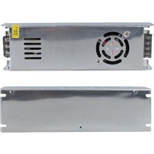 Pazarcan Ledx ALN-M1230S 12 Volt 30 Amper 360 Watt Fanlı Slim Metal Kasa Adaptör 225X65X38MM