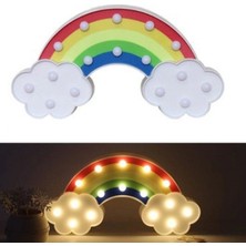 Livenda LED Işıklı Gökkuşağı Gece Lambası