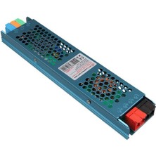 Pazarcan PM-26831 12 Volt 12.5 Amper 150 Watt Slim Metal Kasa Adaptör 238X50X23MM
