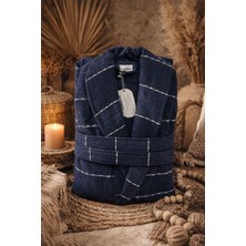 Özdilek Cozy Haven Bornoz Lacivert L Beden