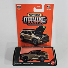 Matchbox Moving Parts 2024 Toyota Sequoia Trd Pro 1:64 Metal Model Araba