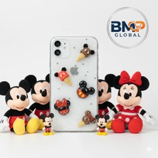BMP GLOBAL iPhone 11 Uyumlu 3D Mickey Mouse Figürlü Şeffaf Koruyucu Kılıf