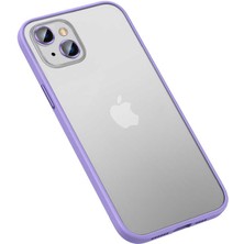 iPhone 13 Kılıf Ydst Retro Kapak-Lila
