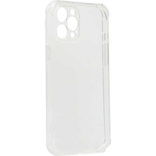 iPhone 12 Pro Kılıf Ydst Kamera Korumalı Nitro Anti Shock Silikon-Renksiz
