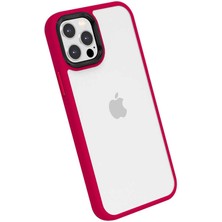 iPhone 12 Pro Kılıf ​​ydst Cann Kapak-Kırmızı