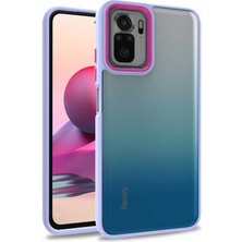 Xiaomi Poco M5S Kılıf Ydst Flora Kapak-Lila