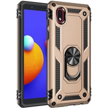 Galaxy A01 Core Kılıf Ydst Vega Kapak-Gold