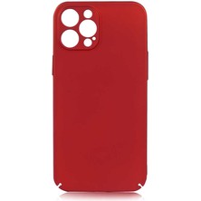 iPhone 12 Pro Max Kılıf Ydst Kapp Kapak-Kırmızı