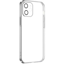 iPhone 12 Uyumlu Ydst Krep Kapak-Renksiz