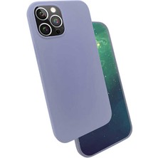 iPhone 12 Pro Max Uyumlu Ydst Silk Silikon-Lila