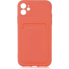 iPhone 12 Uyumlu ​​ydst Ofix Kapak-Koyu Turuncu