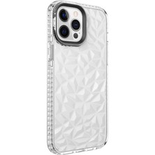 iPhone 13 Pro Uyumlu Ydst Buzz Kapak-Beyaz