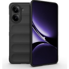 Poco X7 Pro Kılıf Esnek Tpu Oyuklu Arka Yüzey Tasarımlı Ydst Etnik Silikon Kapak - Siyah