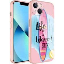 iPhone 13 Uyumlu Kamera Korumalı Desenli Sert Silikon Ydst Epoksi KAPAK-NO10