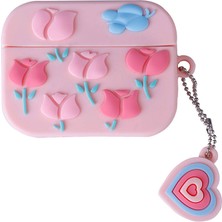 Airpods Pro 2 Uyumlu Ydst Tpu Kabartma Figürlü Ipli Airbag 37 Silikon KILIF-NO59