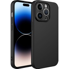 Apple iPhone 14 Pro Kılıf Ydst Kamera Korumalı Mara Laaakan Kapak-Siyah