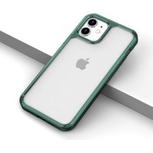 iPhone 11 Kılıf Ydst Roll Kapak-Koyu Yeşil