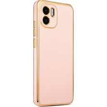 Xiaomi Redmi A1 Kılıf Ydst Bark Kapak-Rose Gold