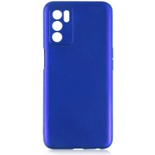 Oppo A16 Kılıf Ydst Premier Silikon Kapak-Saks Mavi