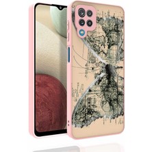Galaxy M33 Kılıf Desenli Kamera Korumalı Parlak Ydst Nora Kapak-No4