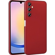 Galaxy A25 Kılıf Ydst Premier Silikon Kapak-Kırmızı