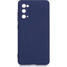 Galaxy S20 Fe Kılıf Ydst Mara Laaakan Kapak-Lacivert
