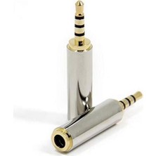 Pazarcan 3.5 mm 3 Boğumlu Stereo Jack Metal