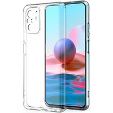 Poco M5S Kılıf Zore Kamera Korumalı Süper Silikon Kapak - Renksiz