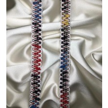 Ezel-In Tekstil Aksesuarları Dekoratif Renk Geçişli Şerit, 10 Metre, KOD-P376