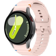 Covpor Samsung Galaxy Watch 7 6 5 4 Fe 40 44 mm Classic 42 43 46 47 mm Wave Soft Silikon Kordon Spor
