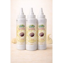 Gülsan Naturello Beyaz Çikolatalı Topping Sos 350 G  x 3 Adet