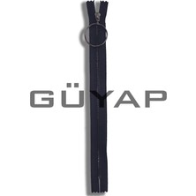 Güyap Yapı Tekstil Premium Demir Diş Fermuar [ 27.5 cm Siyah - Black Nikel Diş - Tip/4.5 Numara - 10 Adet ]