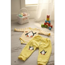 Million Bebek Kadife Pengu Ikili Takım