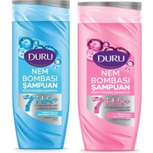 Duru Nem Bombası Kepekli Saçlar Için Kepeğe Karşı Etkili ve Tüm Saçlar Için Güçlü Parlak Şampuan 400 ml