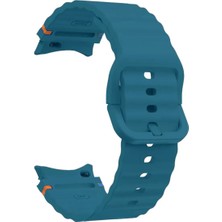 Covpor Samsung Galaxy Watch 7 6 5 4 Fe 40 44 mm Classic 42 43 46 47 mm Wave Soft Silikon Kordon Spor