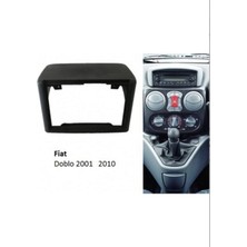 Aymustek Fiat Doblo Eski Kasa 7inç Double Teyp Çerçevesi Mat Siyah Renk