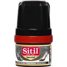 Sitil Siyah Krem Ayakkabı Boyası 60 ml 5 Adet