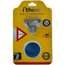 I'think Araç Içi Mıknatıslı Telefon Tutucu Gri 2 Adet