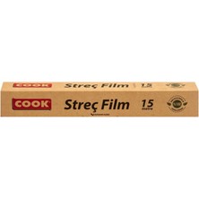 Cook Doğada Çözünür Streç Film 15 M 5 Adet