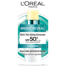 L'Oréal Paris L'oreal Paris Bright Reveal Stick Güneş Koruyucu SPF50 3 Adet