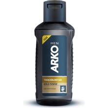 Arko Men Tıraş Sonrası Kolonya Gold Power 255 ml 5 Adet