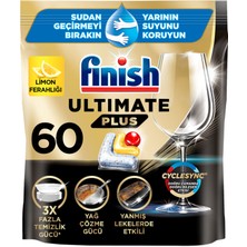Finish Ultimate Plus Limon 60 Tablet 4 Adet