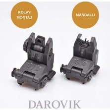 Darovik DKT33A Mandallı Taktikal Katlanır Gez Arpacık Takımı