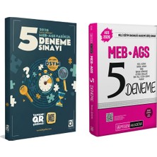 Pegem Akademi Yayıncılık 2026 Meb Ags Tamamı Çözümlü 5 + 5 Deneme Sınavı Bigelio ve Pegem