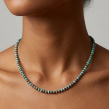 THEIA GemWorks Tamra - Turkuaz & Hematit Taşlı Kolye