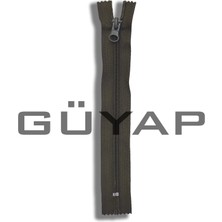 Güyap Yapı Tekstil Haki Naylon Diş Cep Fermuarı [ 19 cm - T/5 - 50 Adet ]